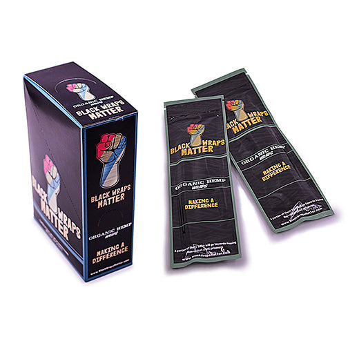 Black Blunt Wraps for Consistent Rolls