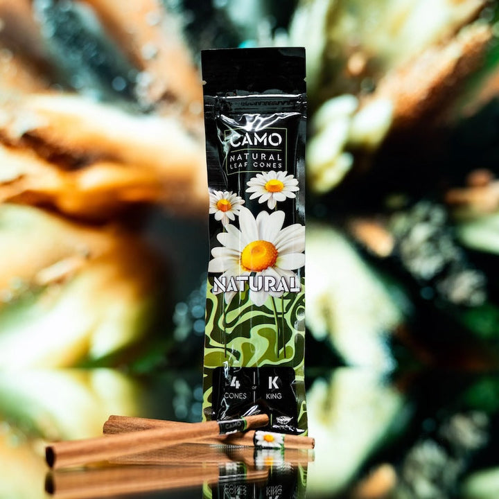 Camo Flavored Cones - 12 Pack Box