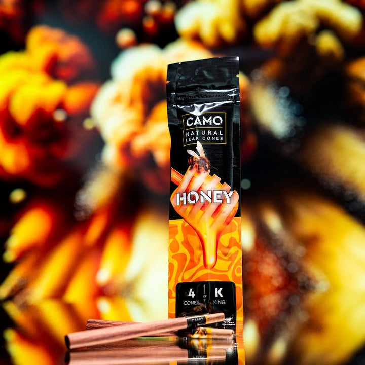 Camo Flavored Cones - 12 Pack Box