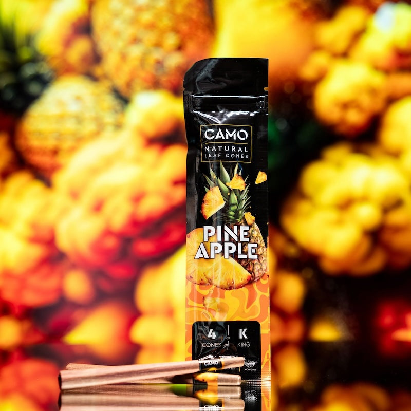 Camo Flavored Cones - 12 Pack Box