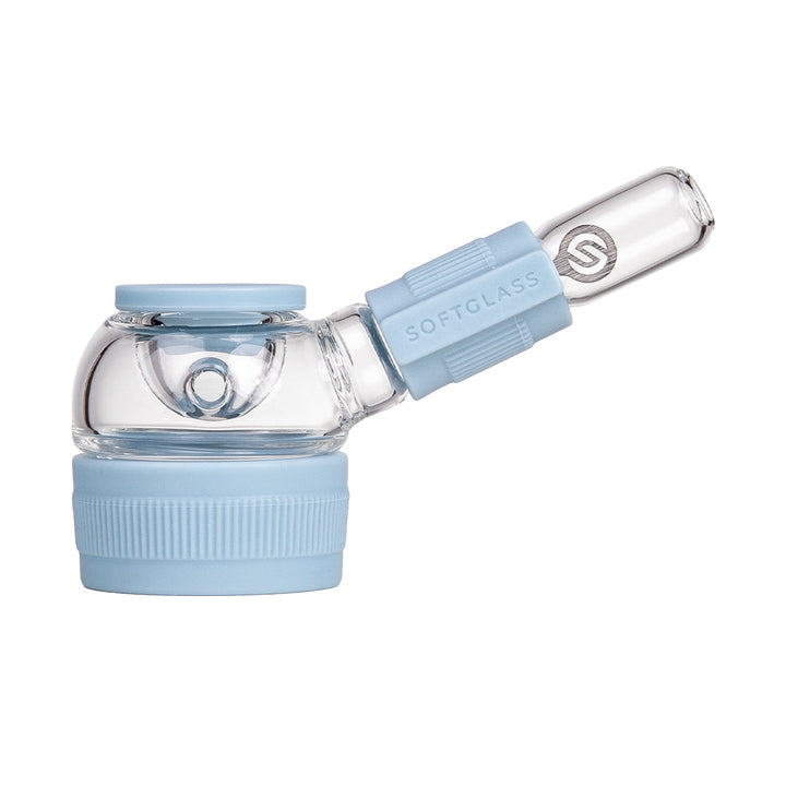 Durable Borosilicate Hand Pipe with Silicone Grip