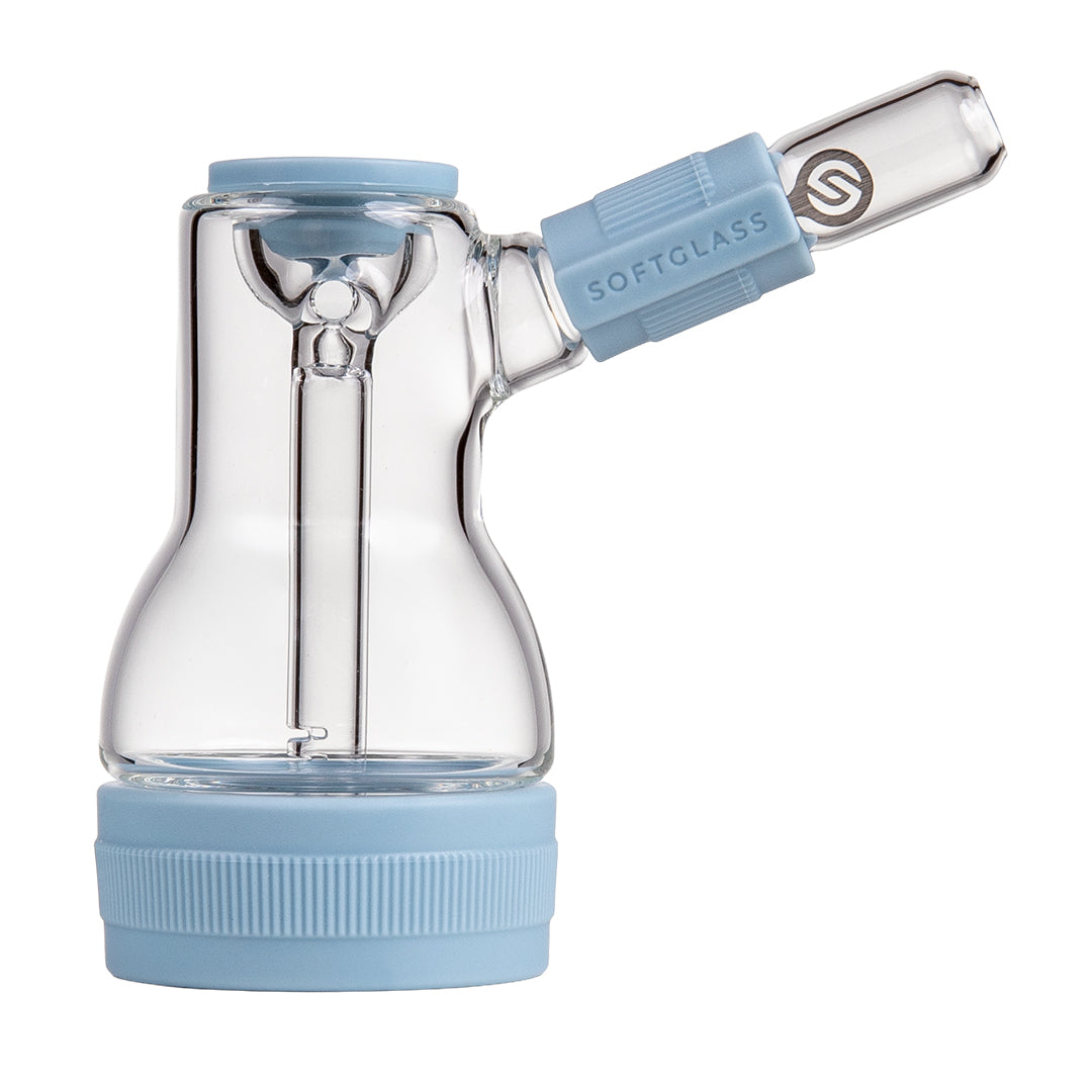 Softglass Durable Borosilicate Bubbler with Silicone