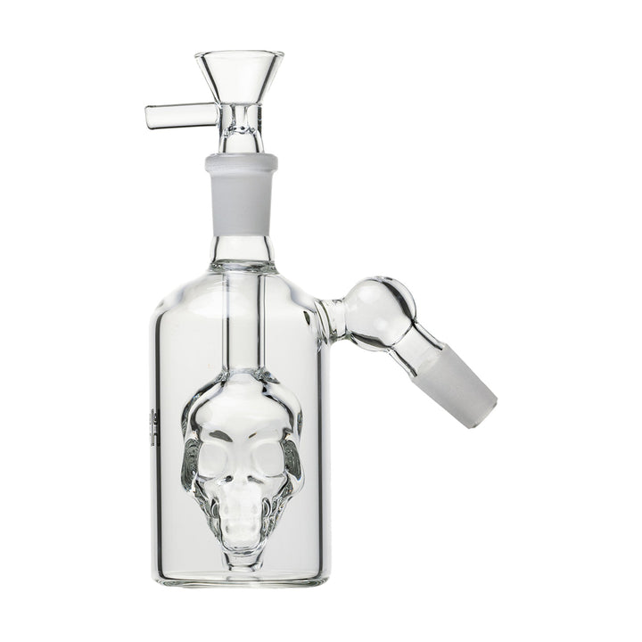Human Grade Skull Perc Ash Catcher for Water Pipes