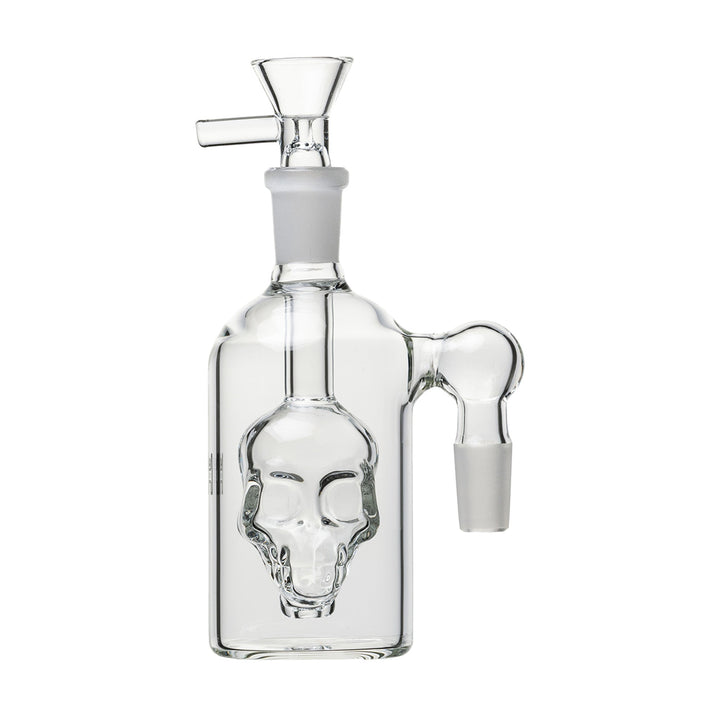 Human Grade Skull Perc Ash Catcher for Water Pipes