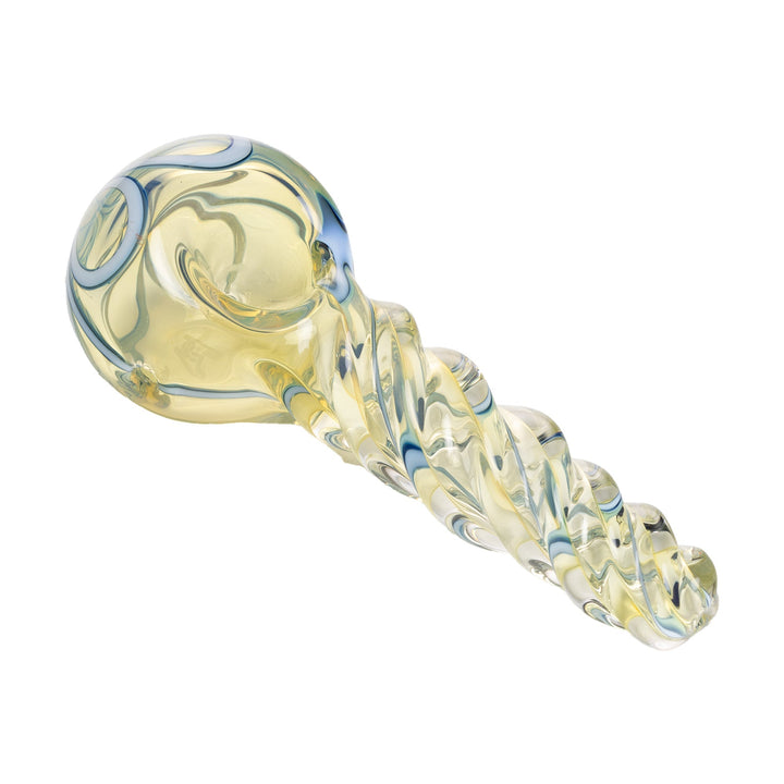 Durable Twisted Borosilicate Spoon Pipe