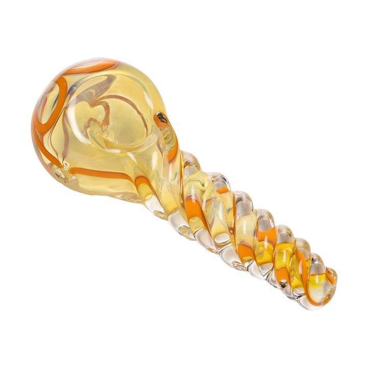 Durable Twisted Borosilicate Spoon Pipe