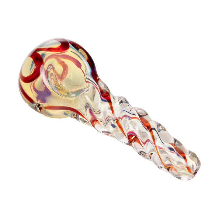Durable Twisted Borosilicate Spoon Pipe