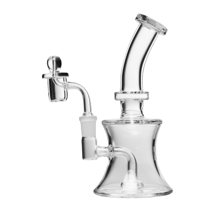 8 Inch Oil Can Dab Rig with Showerhead Perc