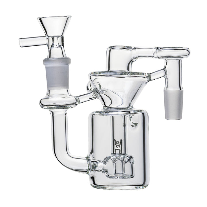 Recycler Glass Ash Catcher with Flower Bowl