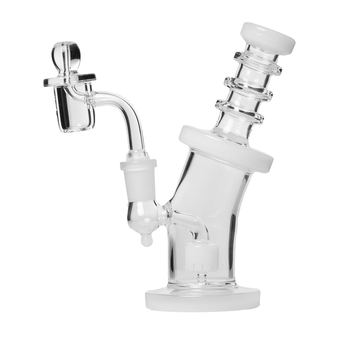 6.25" Bent Neck Dab Rig with Showerhead Perc