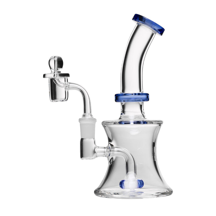 8 Inch Oil Can Dab Rig with Showerhead Perc