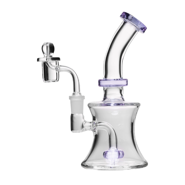 8 Inch Oil Can Dab Rig with Showerhead Perc