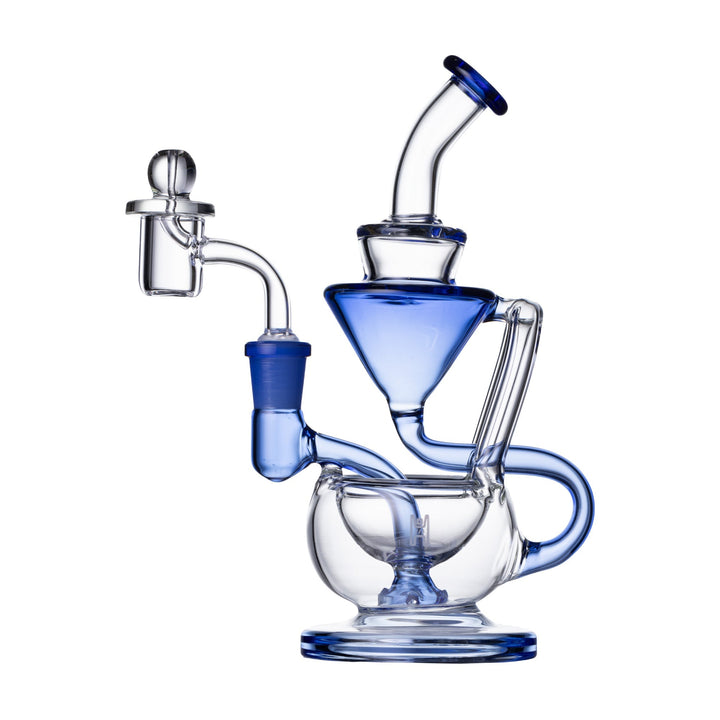 Efficient 5-Inch Borosilicate Recycler Dab Rig