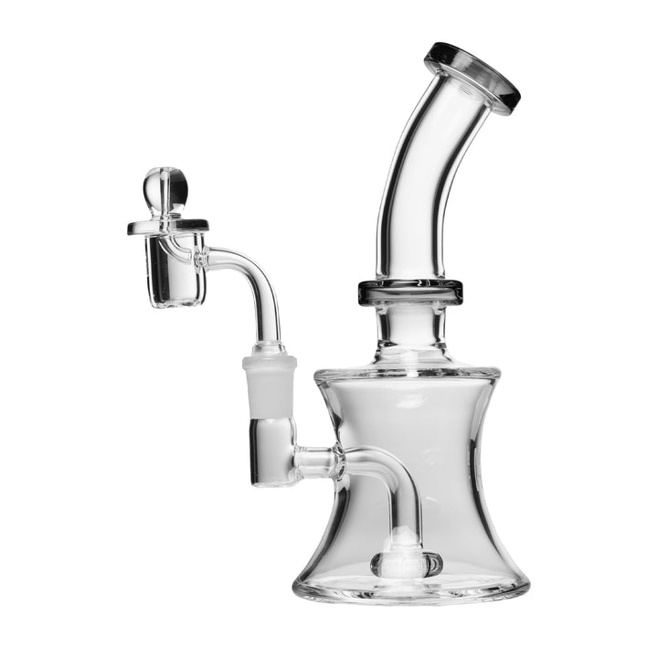 8 Inch Oil Can Dab Rig with Showerhead Perc