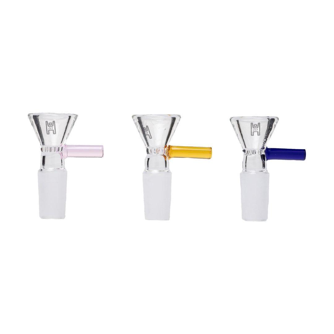 Human Grade 14mm Easy-Grip Flower Bowls (3-Pack)
