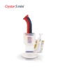 Waxmaid Crystor s Mini Transparent Silicone Double Percolator Water Pipe
