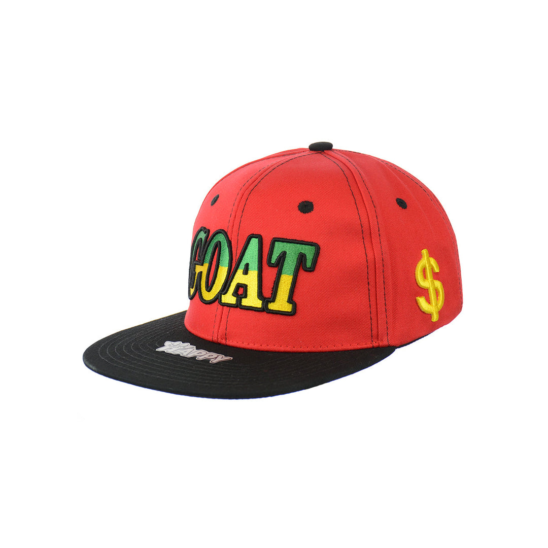 Premium GOAT Logo Cotton Snapback Hat