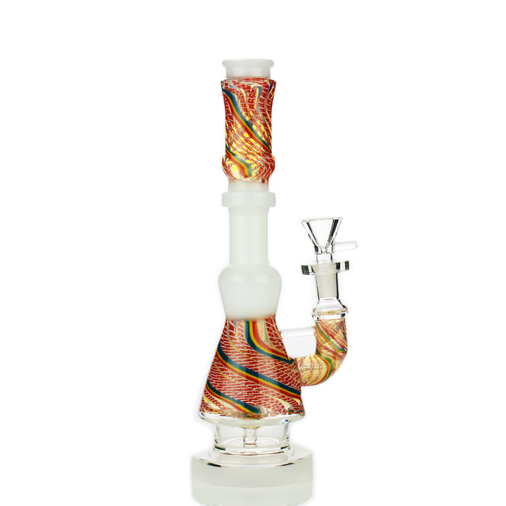 11-Inch Twisted Conical Water Pipe with 14mm Bowl