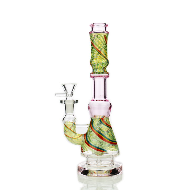 11-Inch Twisted Conical Water Pipe with 14mm Bowl