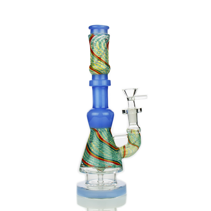 11-Inch Twisted Conical Water Pipe with 14mm Bowl