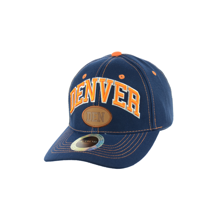 Adjustable Denver Baseball Hat