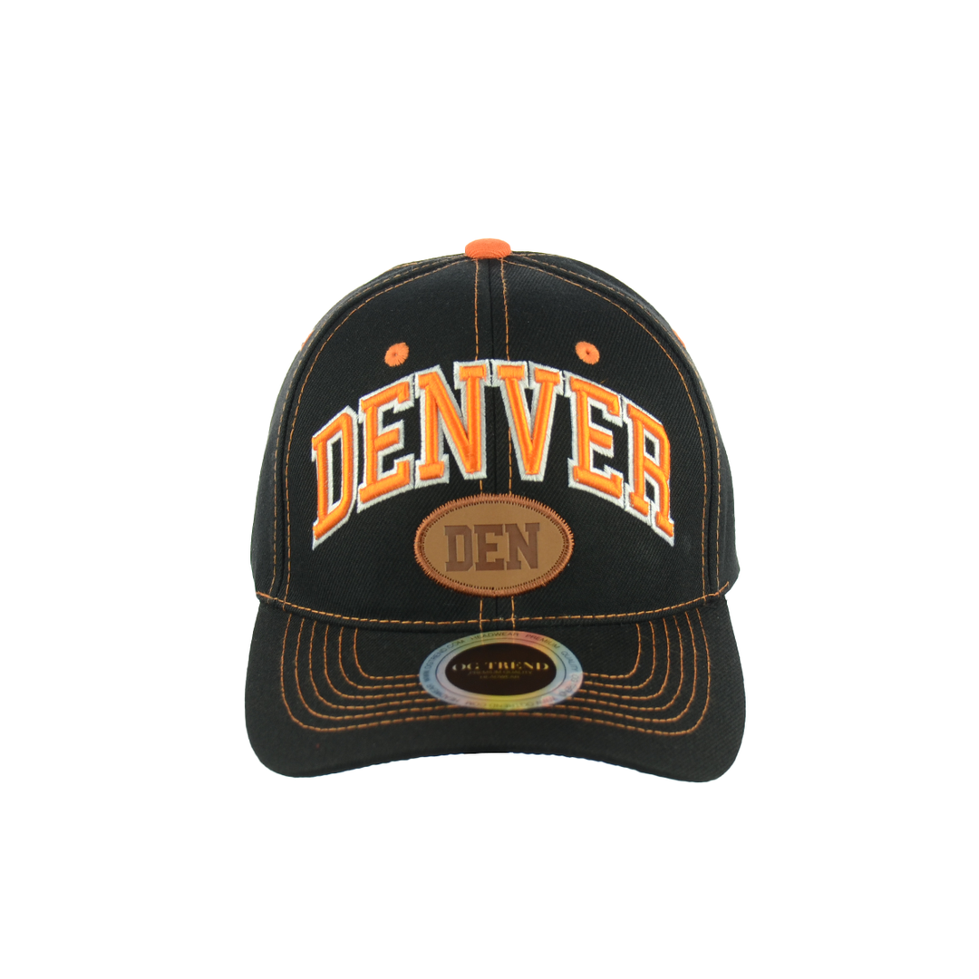 Adjustable Denver Baseball Hat