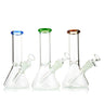 8 Inch Beaker Bong with Color Mouthpiece