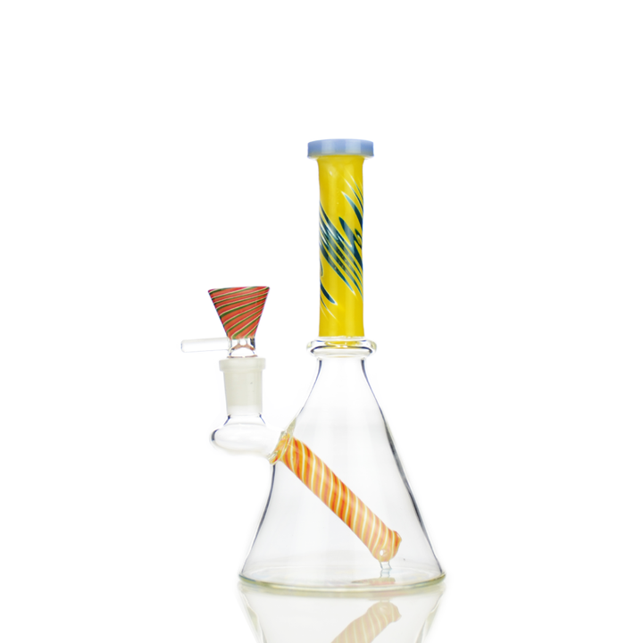 8 Reversal Art Beaker Pipe with 14mm Bowl