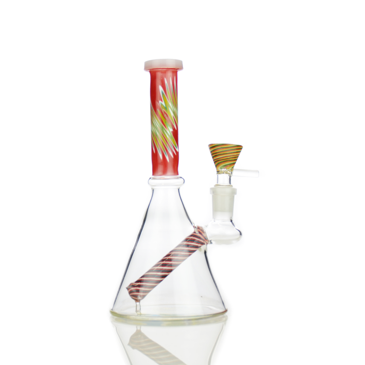 8 Reversal Art Beaker Pipe with 14mm Bowl