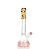 Beaker Water Pipe - 24" - American Made - Fancy Art
