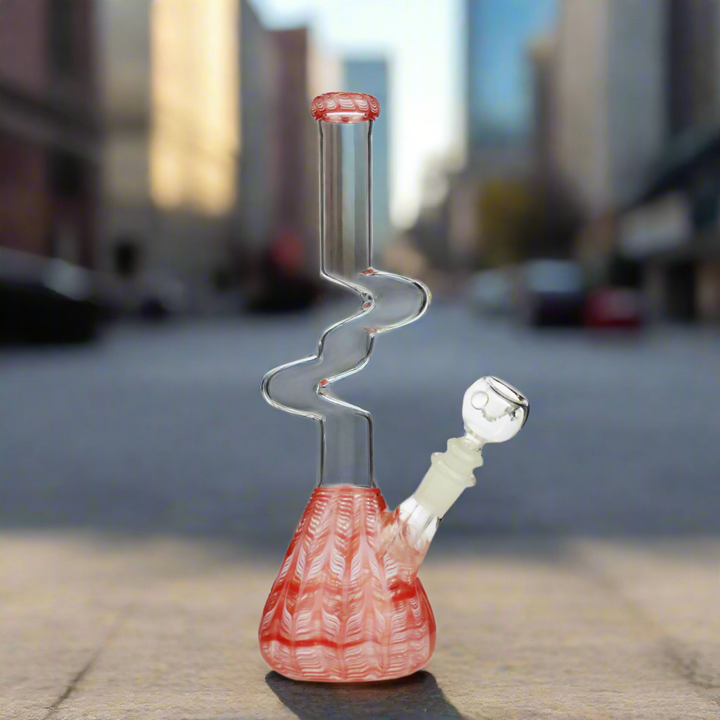12 Inch Zong Water Pipe with Fancy Art Design