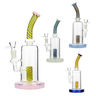 10-Inch Reversal Neck Water Pipe, Shower Perc, 14mm Bowl