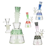 7 Inch WigWag Water Pipe with 14mm Male Bowl