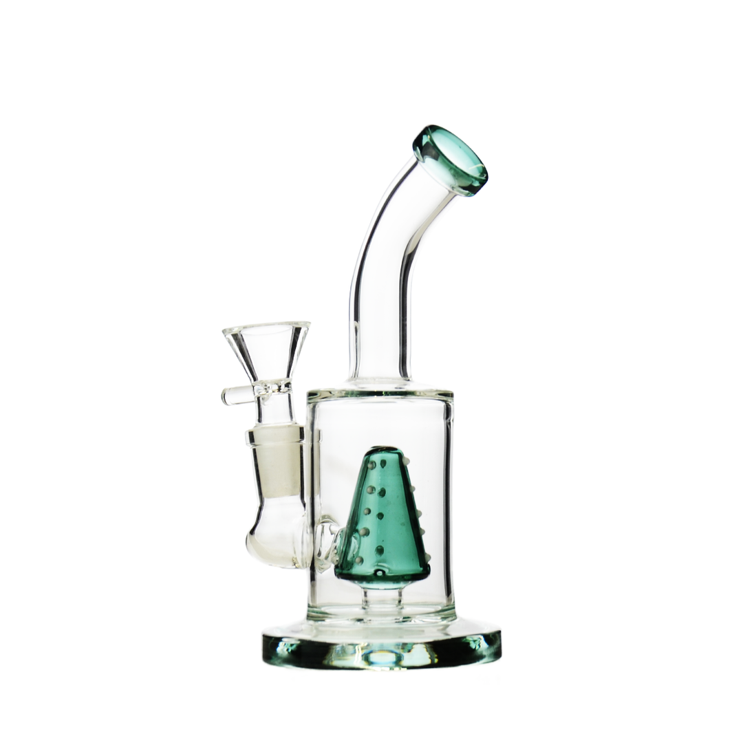 6 Inch Shower Perc Water Pipe with 14mm Bowl