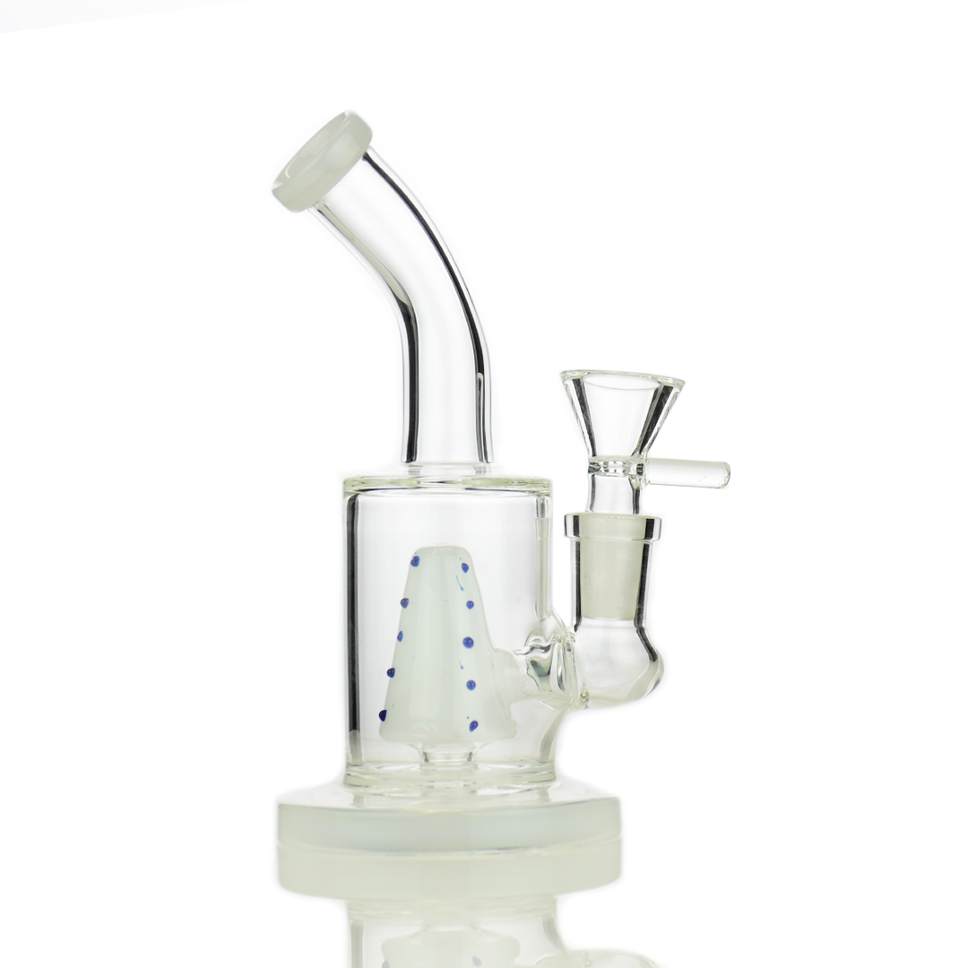 6 Inch Shower Perc Water Pipe with 14mm Bowl