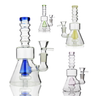6" Cone Shower Perc Water Pipe, 14mm Bowl