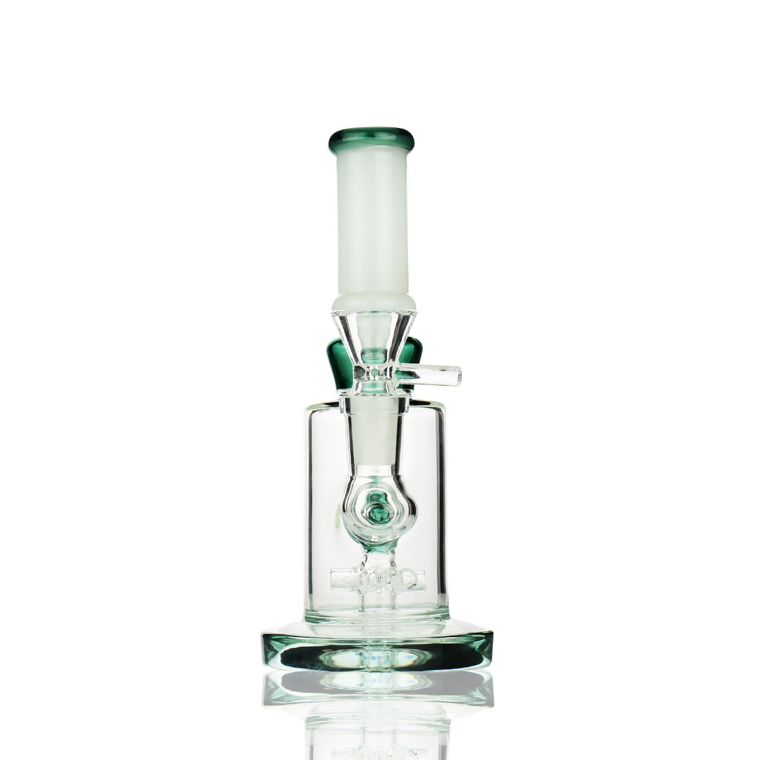 6" Donut Shower Perc Water Pipe with 14mm Bowl