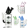 Compact Mushroom Cone Water Pipe 7in