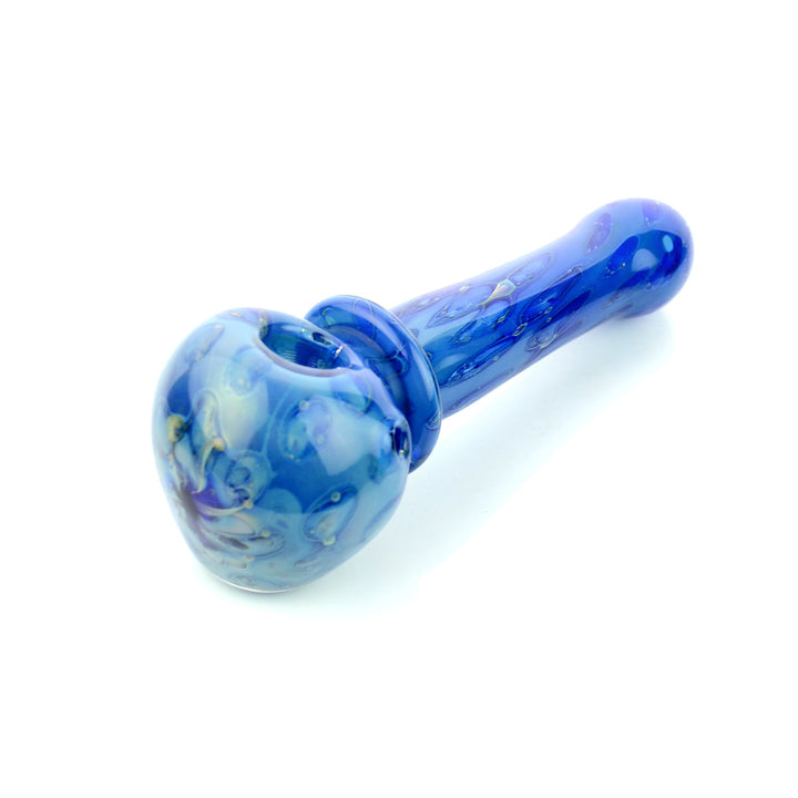 6.5 Inch American Gold Double Tube Rim Spoon Pipe