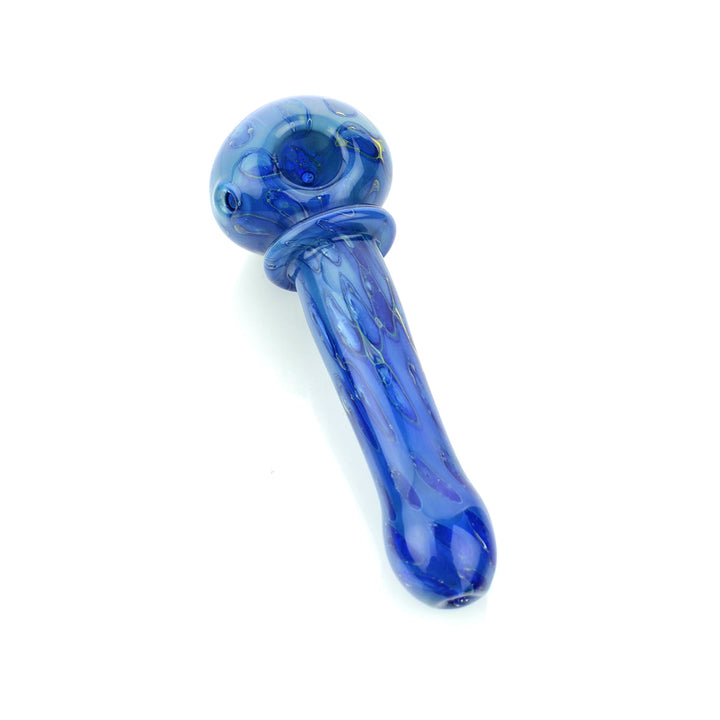 6.5 Inch American Gold Double Tube Rim Spoon Pipe