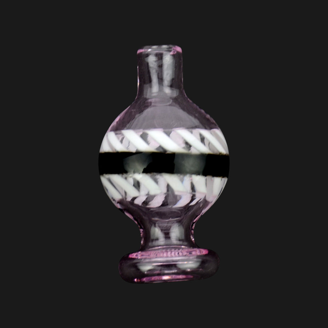 Twisted Color Glass Carb Cap