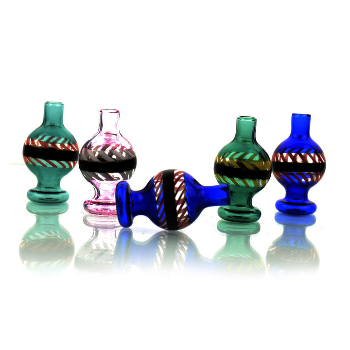 Twisted Color Glass Carb Cap