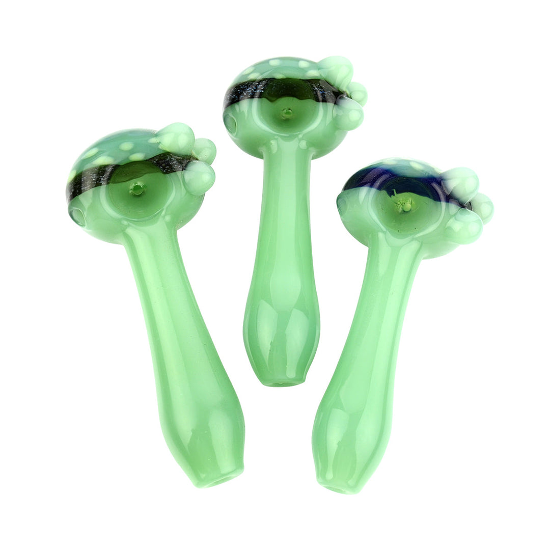 4.5 Inch Dichro Honeycomb Glass Hand Pipe