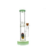 12" Straight Shooter Bong with Reversal Art