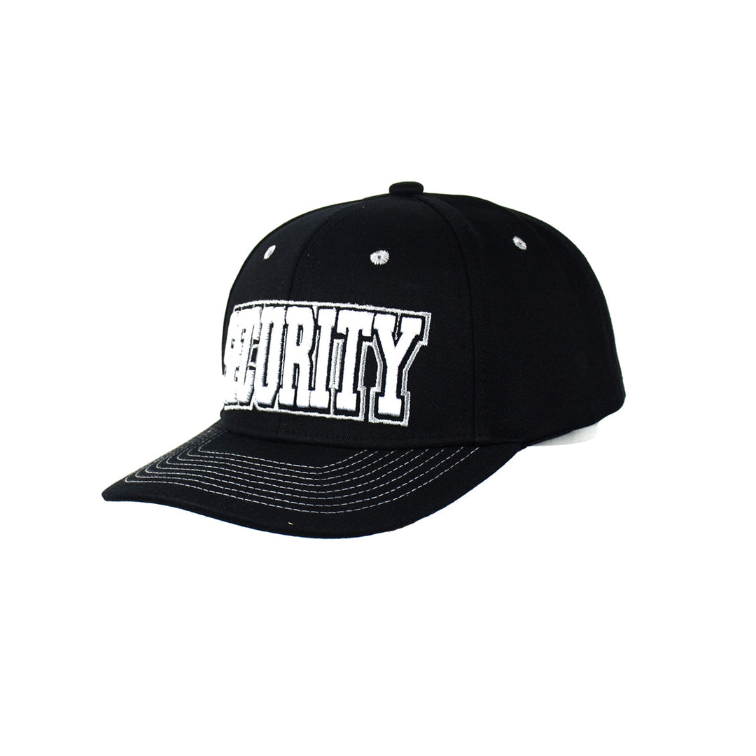 Security Embroidered Snapback Hat