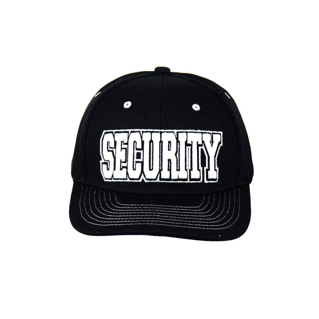 Security Embroidered Snapback Hat