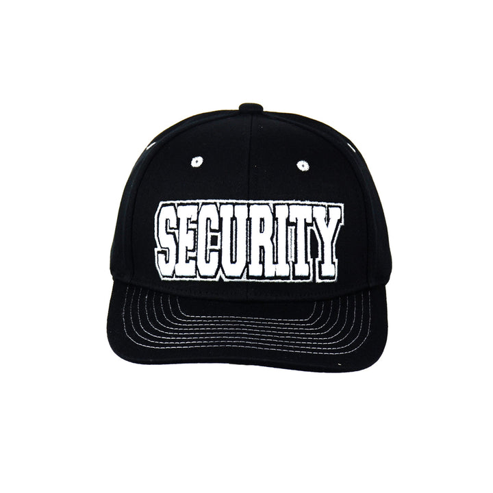 Security Embroidered Snapback Hat