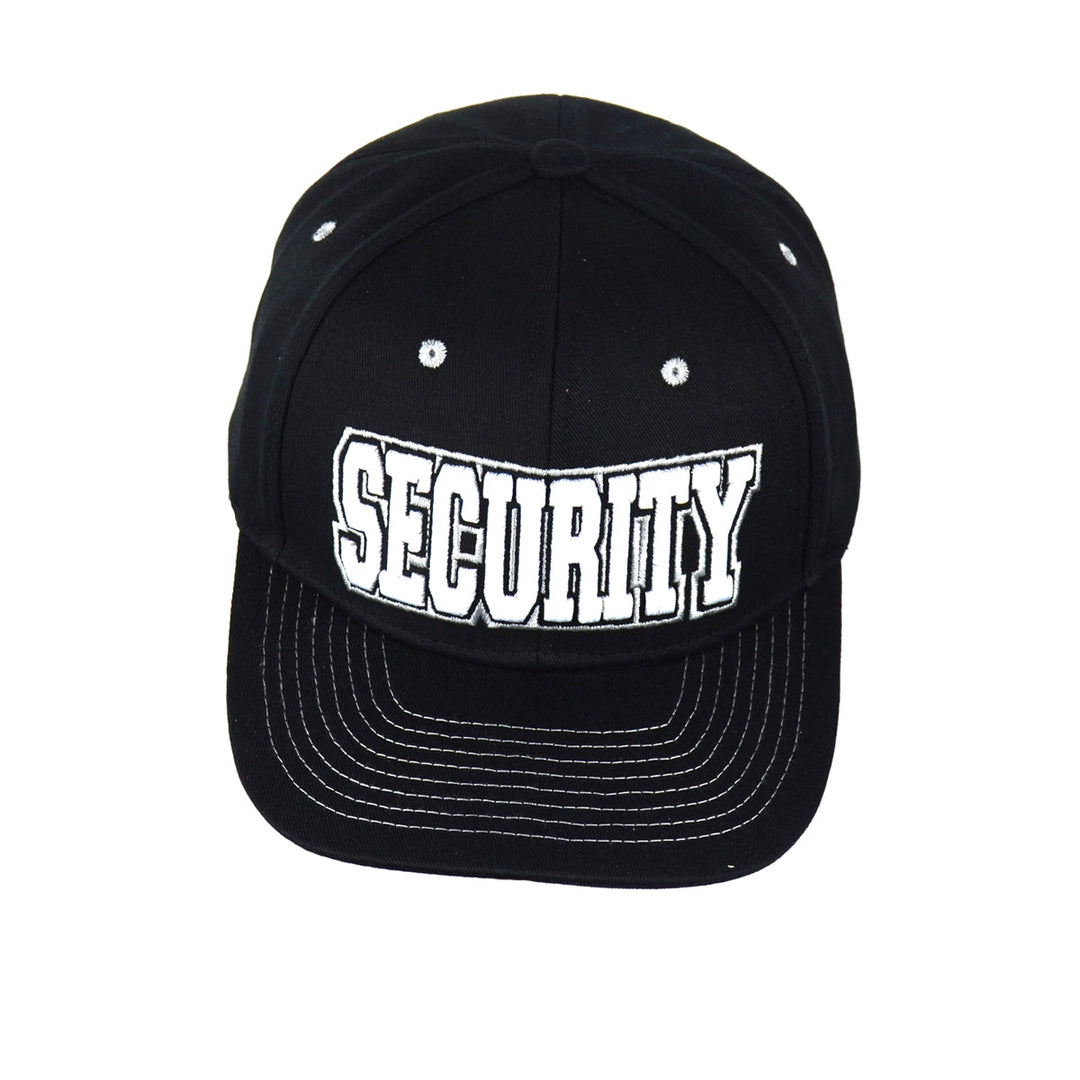Security Embroidered Snapback Hat