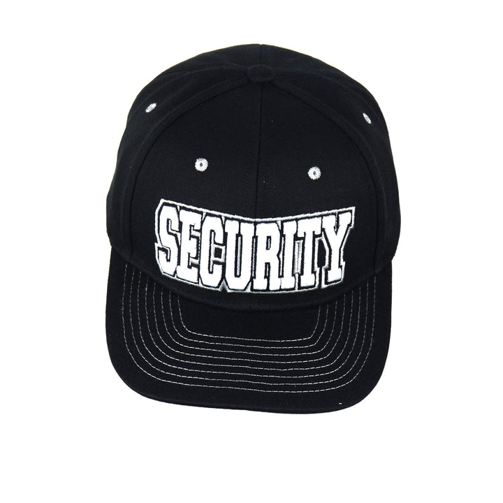 Security Embroidered Snapback Hat