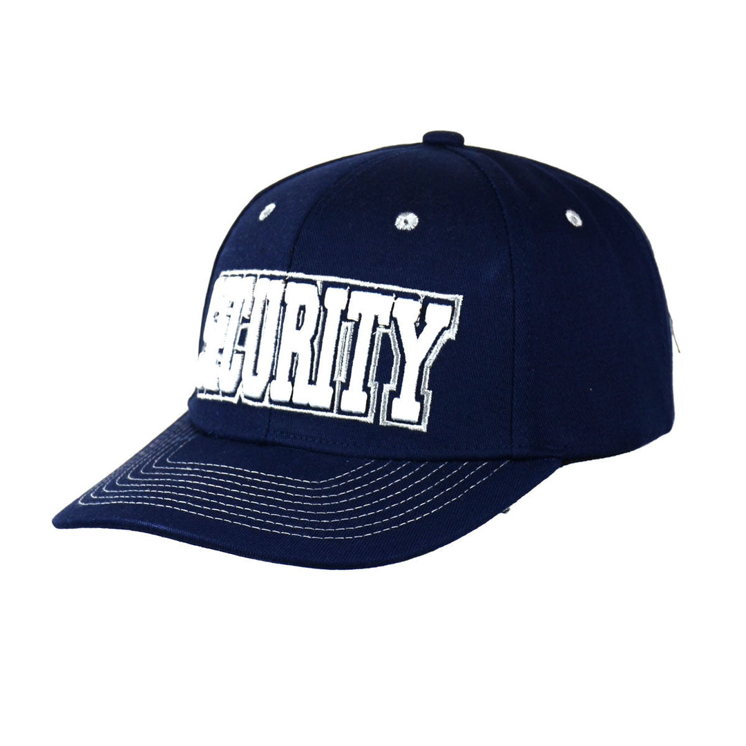 Security Embroidered Snapback Hat